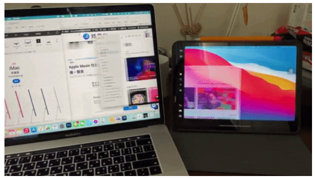 Mac 投影屏幕到iPad，并行功能让iPad 变身Mac 第二屏幕