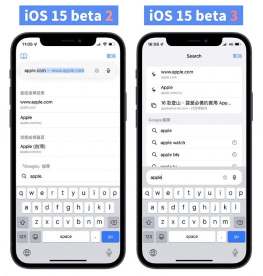 2 个让iOS 15 新版Safari 网址分页变回旧版的方法