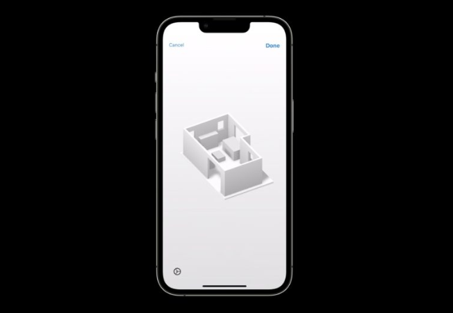 iOS 16 隐藏未发布功能：自带室内3D 环境扫瞄功能