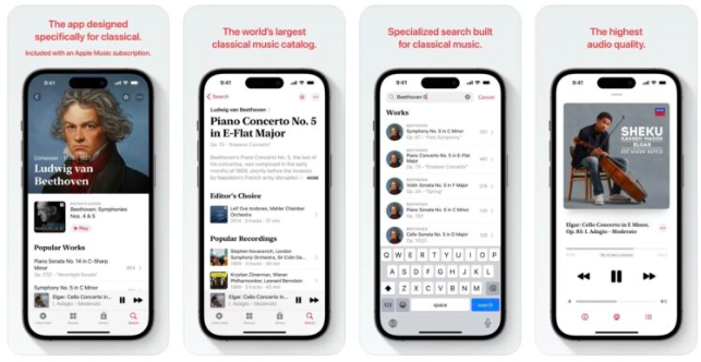 Apple Music Classical 将于3/28 正式上线，但是有4 种情况不能用
