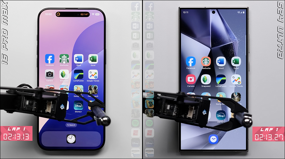 iPhone 16 Pro Max vs Galaxy S24 Ultra 应用开启速度 PK，究竟谁才是最快旗舰？