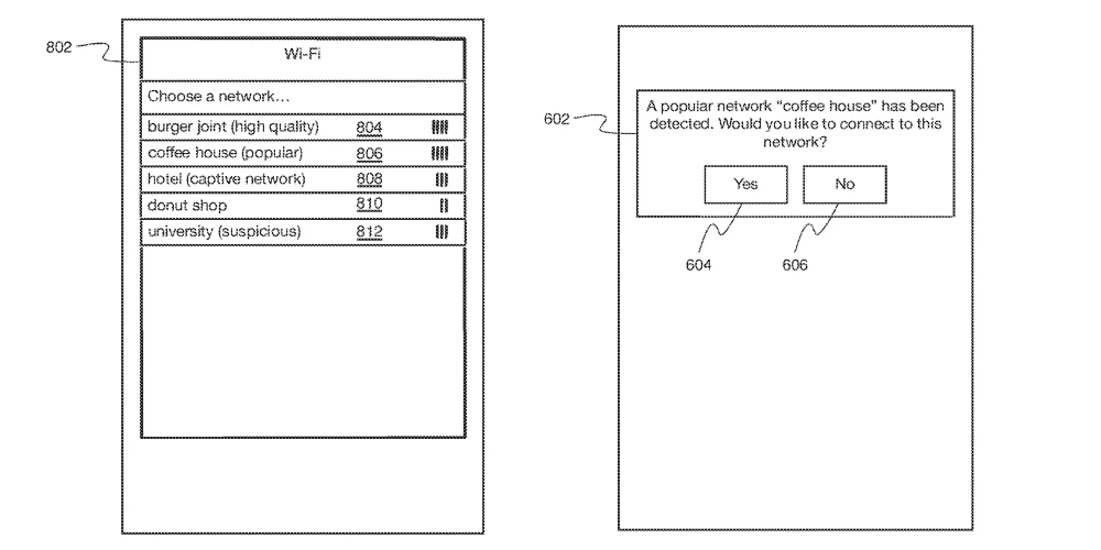 Apple 正在研发主动标示 Wi-Fi 无线网络评分的新连线功能