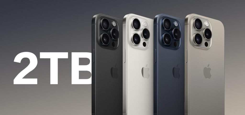 2TB iPhone 准备来了！ 苹果将导入QLC闪存技术容量翻倍再翻倍