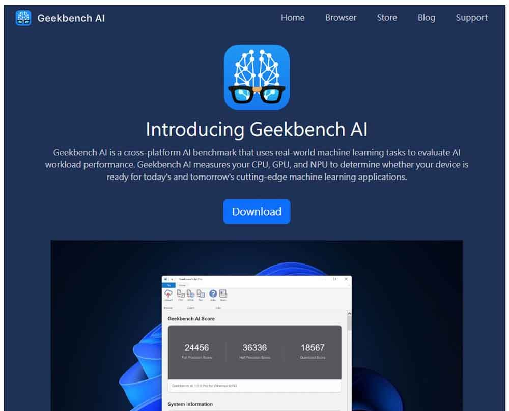 Geekbench AI 免费测试工具登场，实测你的 CPU、GPU、NPU AI 性能如何