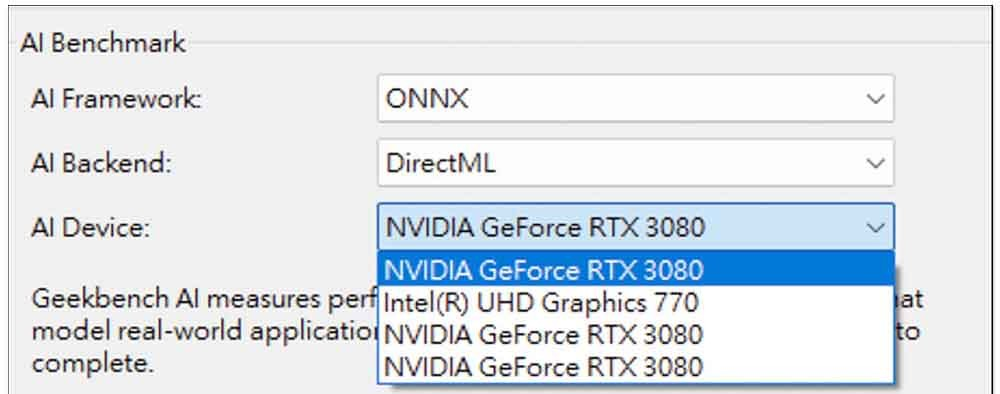 Geekbench AI 免费测试工具登场，实测你的 CPU、GPU、NPU AI 性能如何