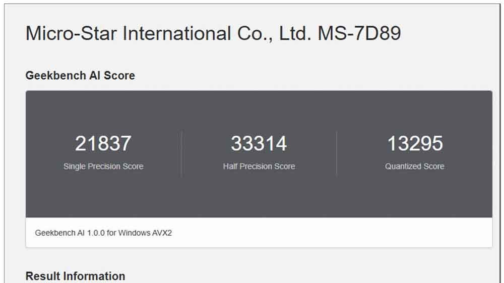 Geekbench AI 免费测试工具登场，实测你的 CPU、GPU、NPU AI 性能如何