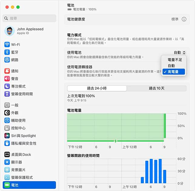 macOS 高耗电模式扩展至 M4 Pro MBP 与 Mac mini