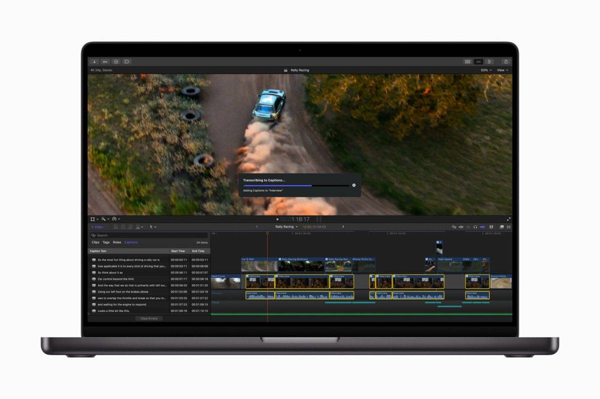 Final Cut Pro 11 正式推出！ 加入多项 AI 辅助工具、支持剪辑空间视频