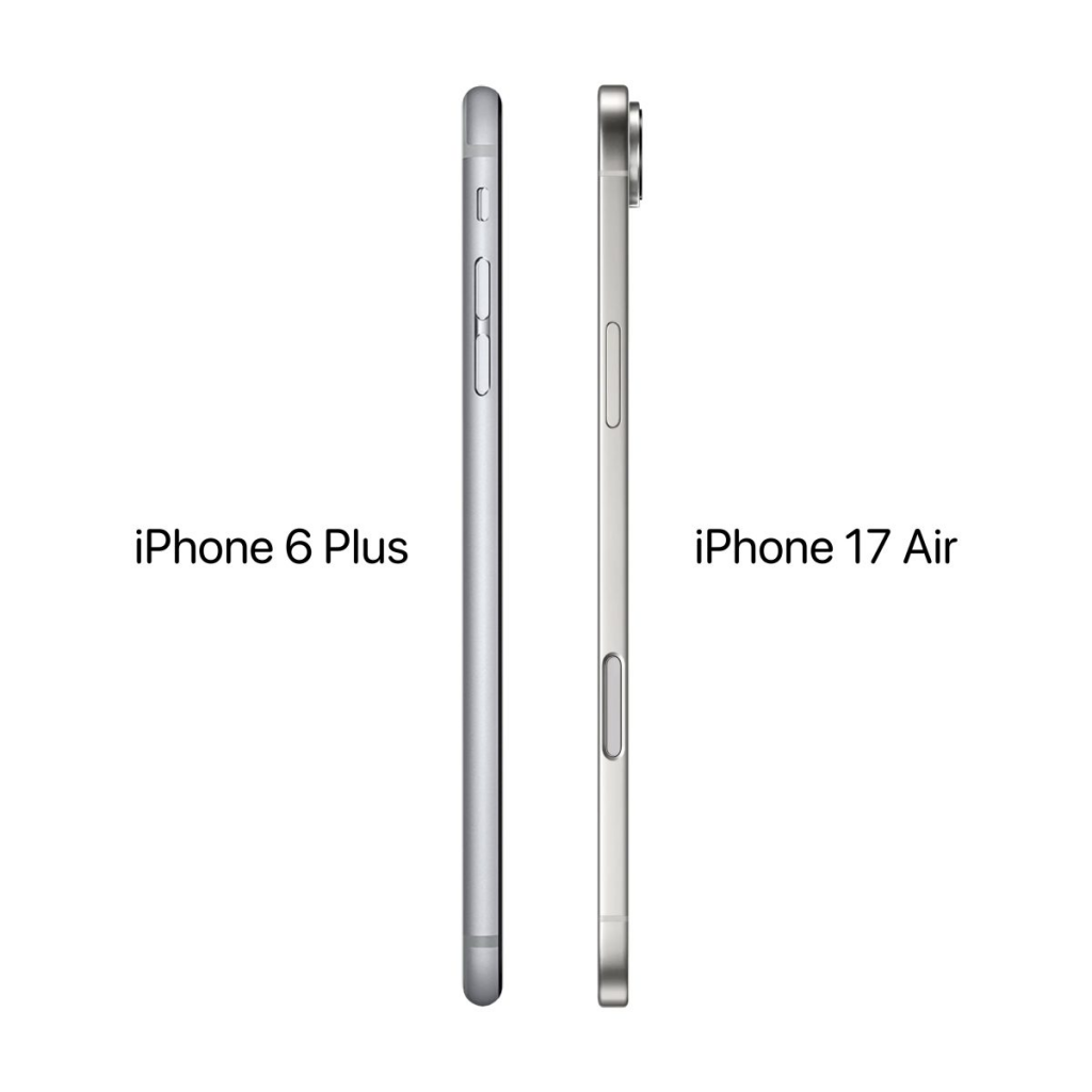 iPhone 17 Air 机身厚度预测仅 6mm！ 可能将成为史上最薄 iPhone