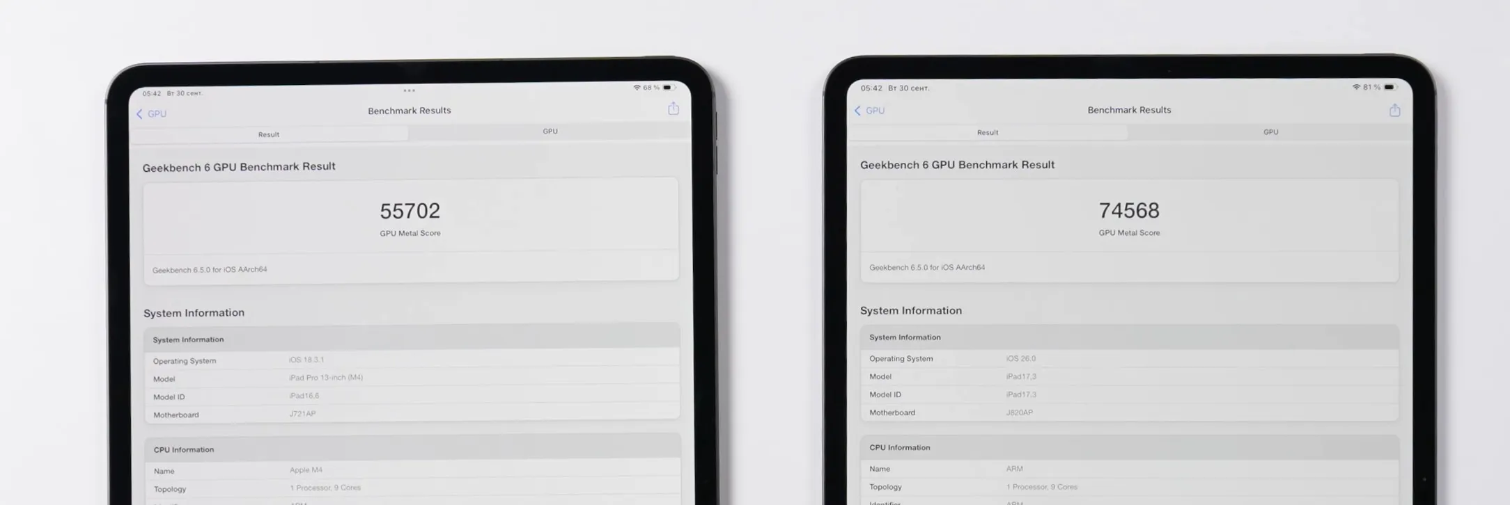 苹果M5芯片跑分曝光! 记忆体和GPU绘图效能运算大幅提升